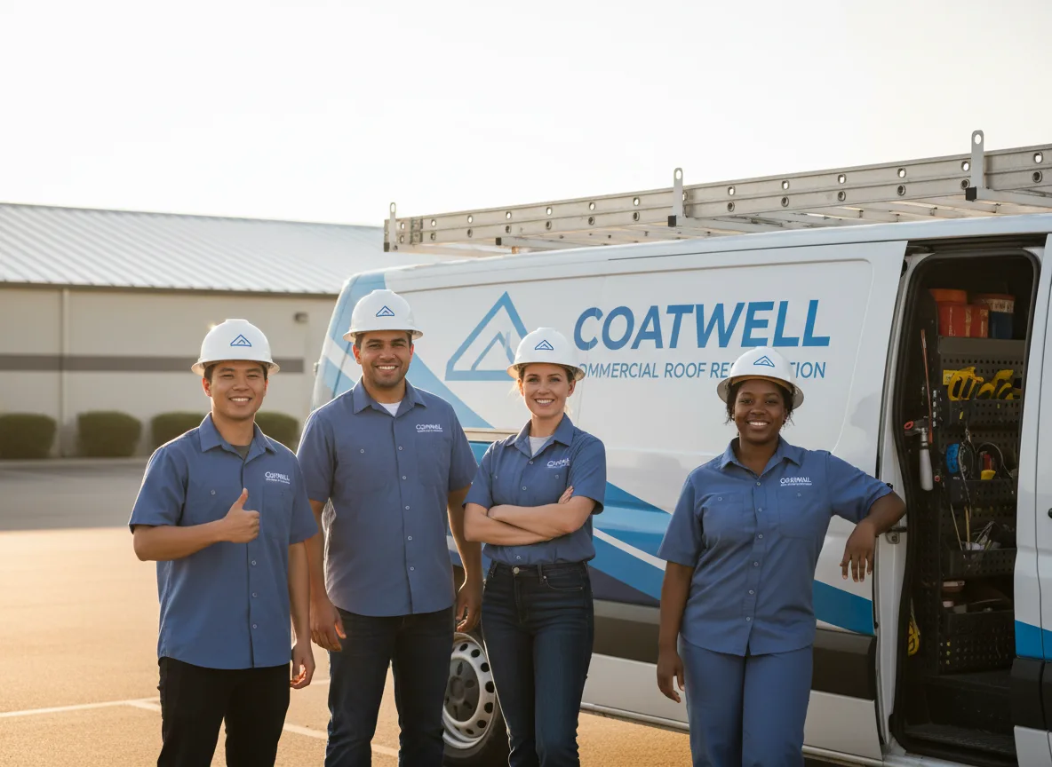 Commercial roof coating company in Laquey, MO